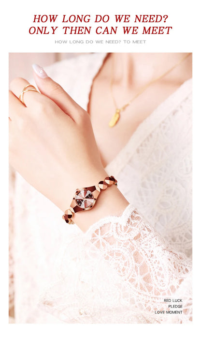 BINBOND Waterproof Watch Casual Fashion Quartz Watches Women Top Brand Luxury Stainless Steel Strap Elegant Business Women Watch.