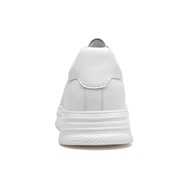 Man Lift Sneakers Men Booster Shoes Elevator  Height Increase Insole 6cm Leisure Fashion Sports  Plus Size 36-43.