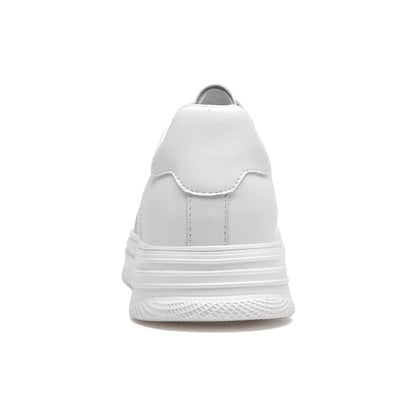 Man Lift Sneakers Men Booster Shoes Elevator  Height Increase Insole 6cm Leisure Fashion Sports  Plus Size 36-43.