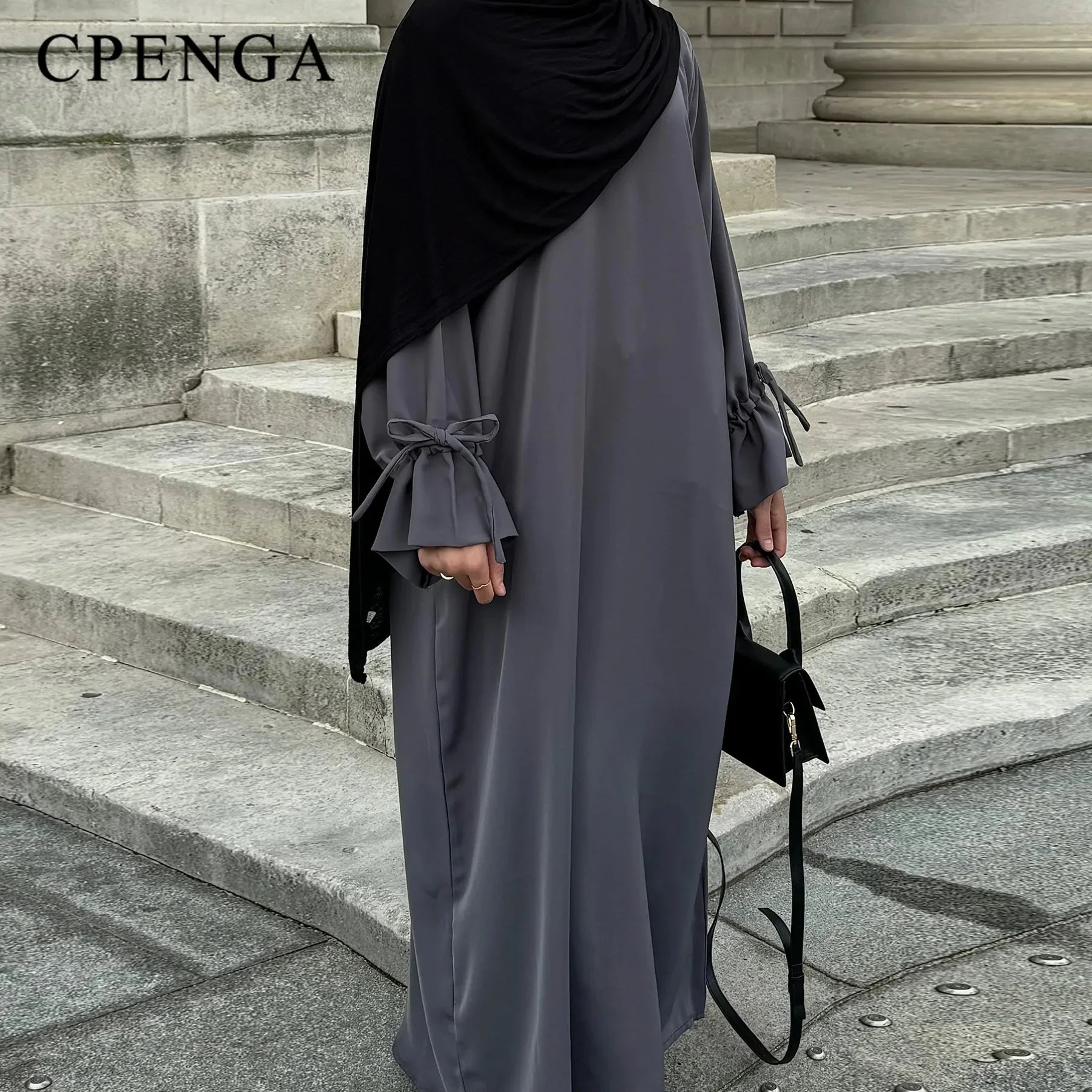 Ramadan Arabic Muslim Women Modest Dress 2025 Elegant Dubai Plain Abaya Islamic Church Clothing Fashion Loose Turkey Solid Robe.