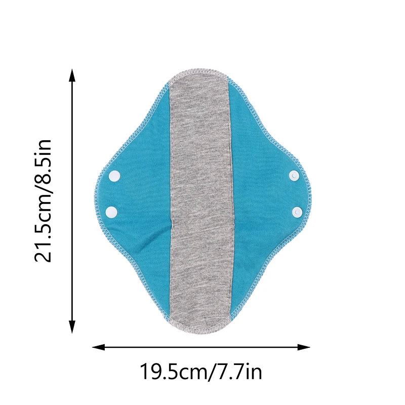 1/4pcs Thin Cloth Pads Soft Cotton Washable Feminine Panty Liners Sanitary Pads Napkin Daily Reusable Menstrual Hygiene Pads.