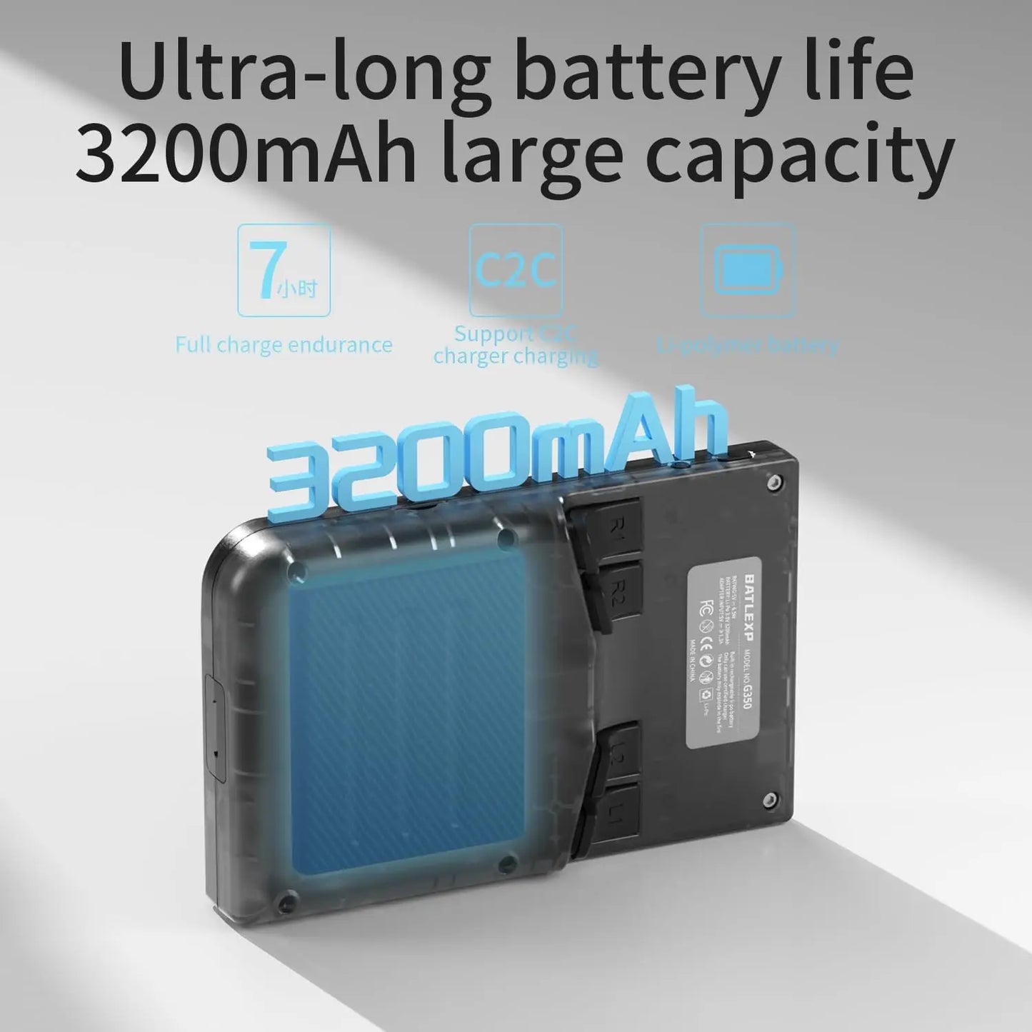 G350 Retro Game Video Player 3.5'' IPS Screen Linux System 3200mAh Dual Joystick 640x480 Portable Handheld Game Console Gift.