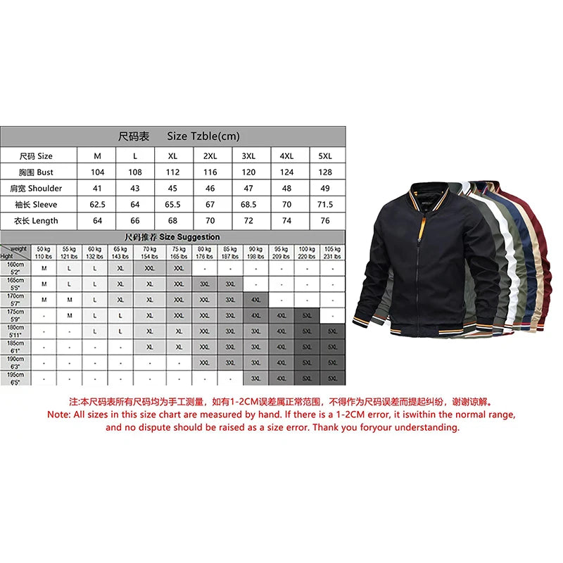 Spring Summer Bomber Jacket Men Black Casual Slim Fit Baseball Mens Jackets New Autumn Fashion High Quality Jackets for Men.