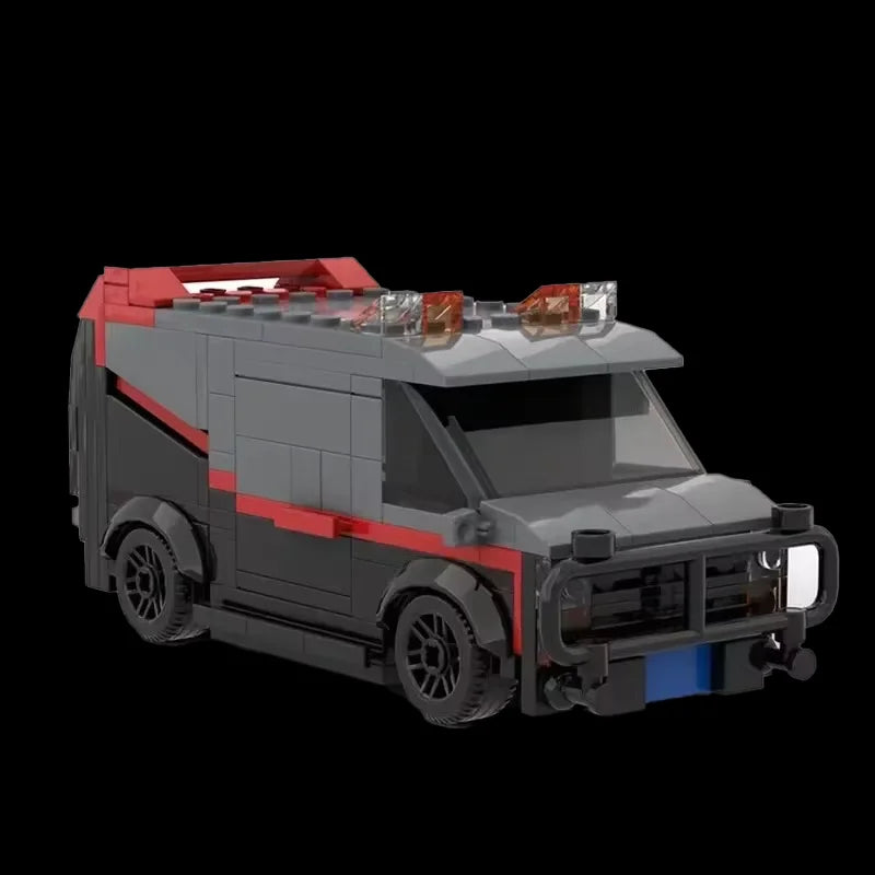 MOC-20604 A-Team Vehicle SWAT Team Car Car Toy modelPolice Department Car Brick Building Set Children ToyGift  242PCS.