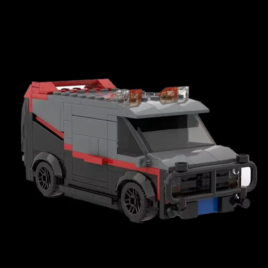 MOC-20604 A-Team Vehicle SWAT Team Car Car Toy modelPolice Department Car Brick Building Set Children ToyGift  242PCS.