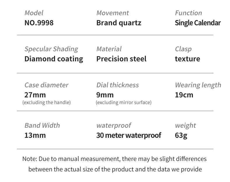 OLEVS Elegant Fashion Ladies Watches 9998 Original Quartz Women's Watches Waterproof Stainless Steel Luminous Date Wristwatch.