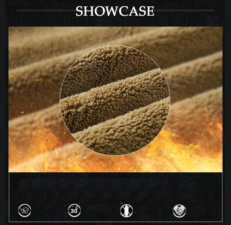 Winter Tactical Jacket Outdoor Men Fleece Sports Running Warm Coat Solid Color Stand Collar Breathable Comfortable Pilot Jacket.