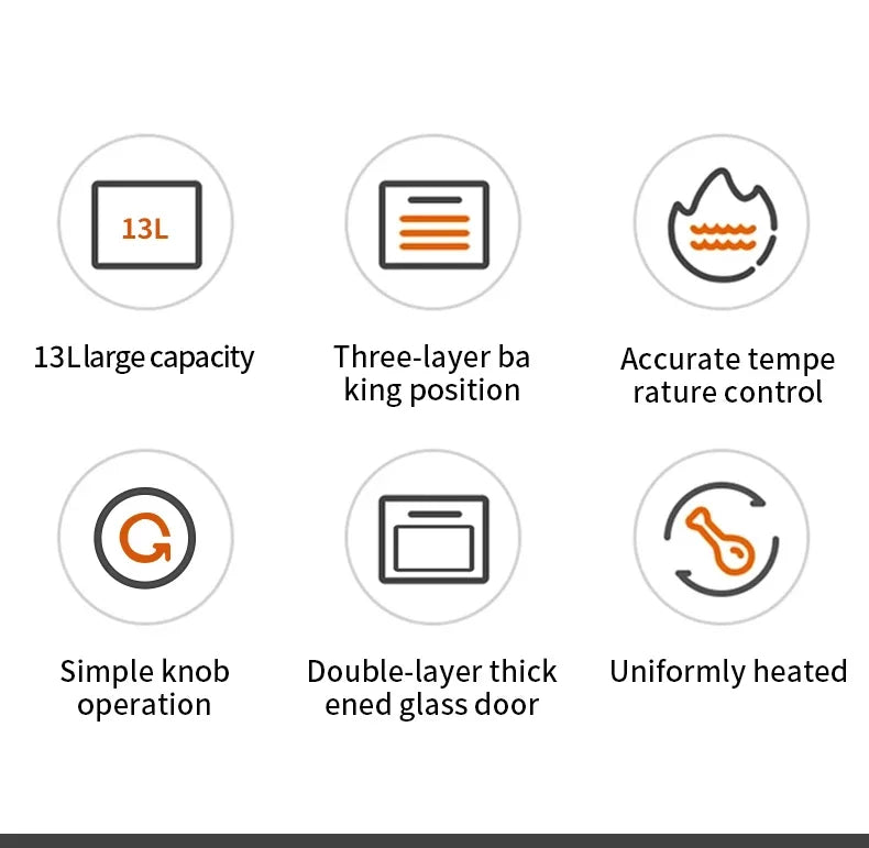 Smart air fryer oven 26L 13L Large Capacity Electric Air Fryers Visible Window Household Kitchen Deep Fryer without Oil EU 220V.