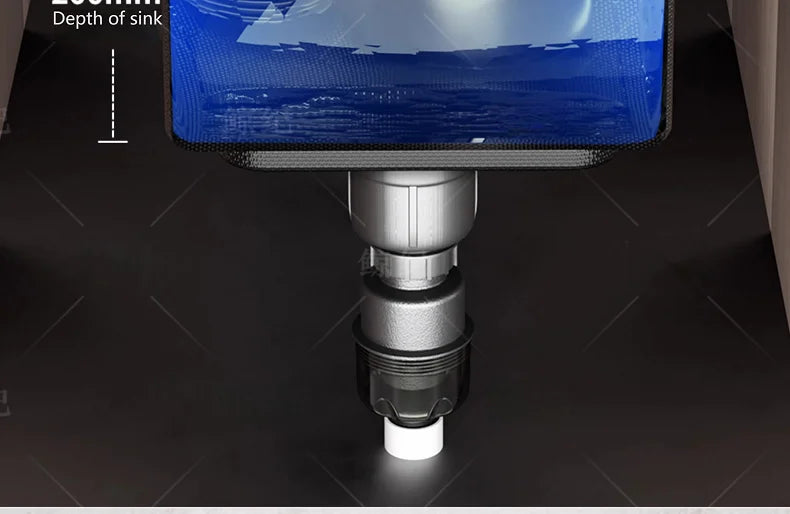 Stainless Steel Kitchen Sink Gray Household Large Single Slot Wash Vegetables and Dish Basin Multifunctional Dish Basin Sink