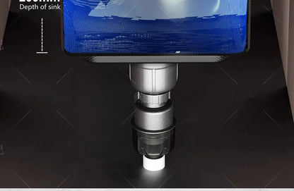 Stainless Steel Kitchen Sink Gray Household Large Single Slot Wash Vegetables and Dish Basin Multifunctional Dish Basin Sink