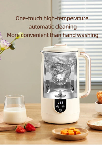 Automatic Soy Milk Machine Multifunctional Juicer Blender Home Wall Breaking Machine Soybean Milk Maker Breakfast Machine 220V