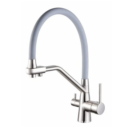Kitchen Modern Copper Faucet Purification Drinking Water Pull-out Sink Hot and Cold Pure Water Direct Drinking Faucet