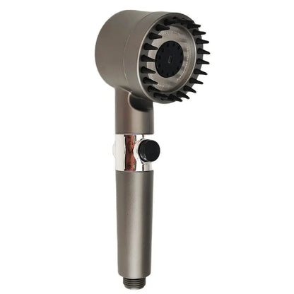 4 Modes Shower Head High Pressure Showerhead One-Key Stop Water Massage Shower Head With Filter Element Bathroom Accessories