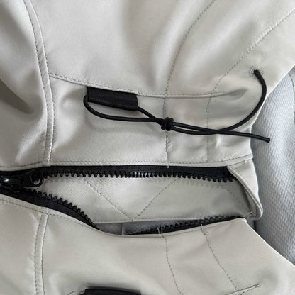 2025 Italian CC Glass Black Button Brand Style Men's Fleece-lined Windbreaker Jacket Zippered Suitable For Outdoor Sports Hoodie.