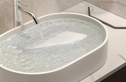 2PCS Badezimmer Acryl Regale Küche Lagerung Organizer Shampoo Regal Dusche Regal Bad Zubehör Kein Bohrer Lagerung Regal