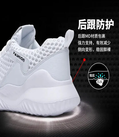 Sommer Tennis Casual Mesh Schuhe Atmungsaktive Hohl training fitness Plattform Weichen Boden Läuft Leichte Vulkanisierte Schuhe.