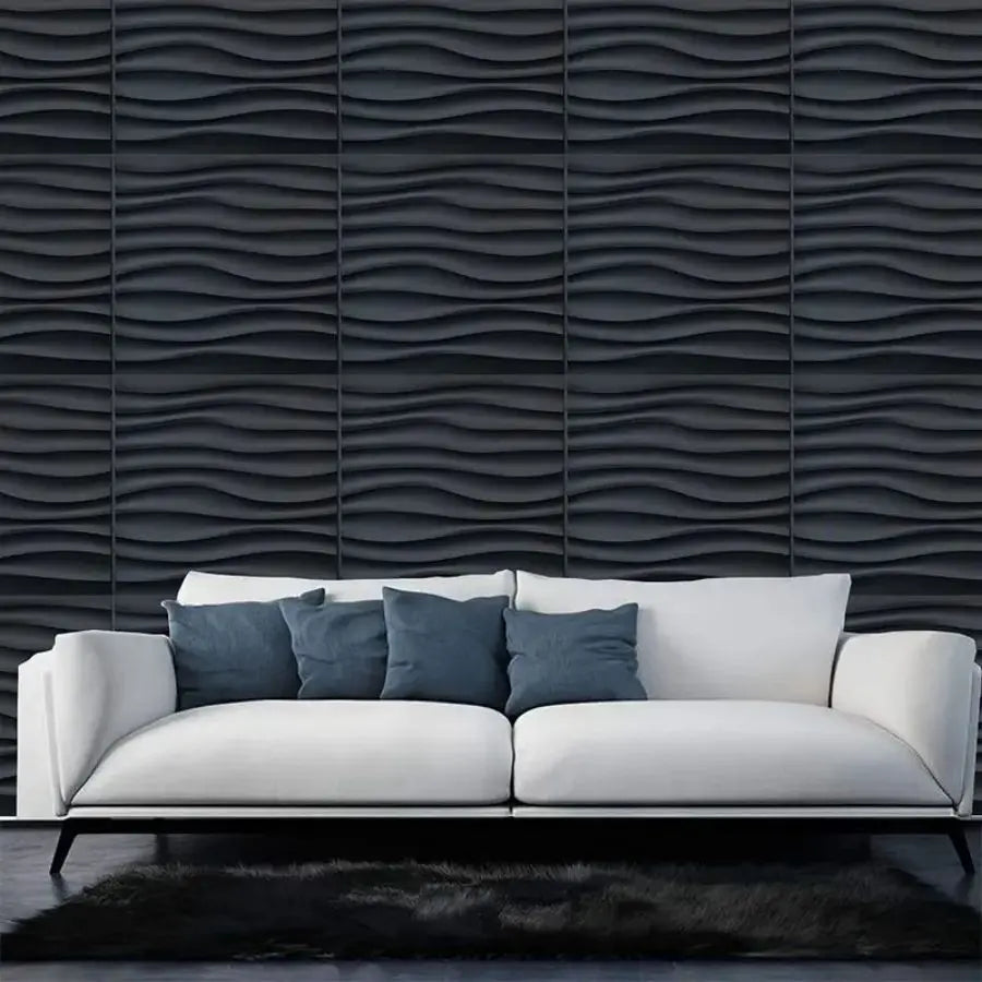 12pcs/20pcs 3D textured wall panels for indoor wall decoration,suitable for living room hall bedroom hotel office,30cmx30cm