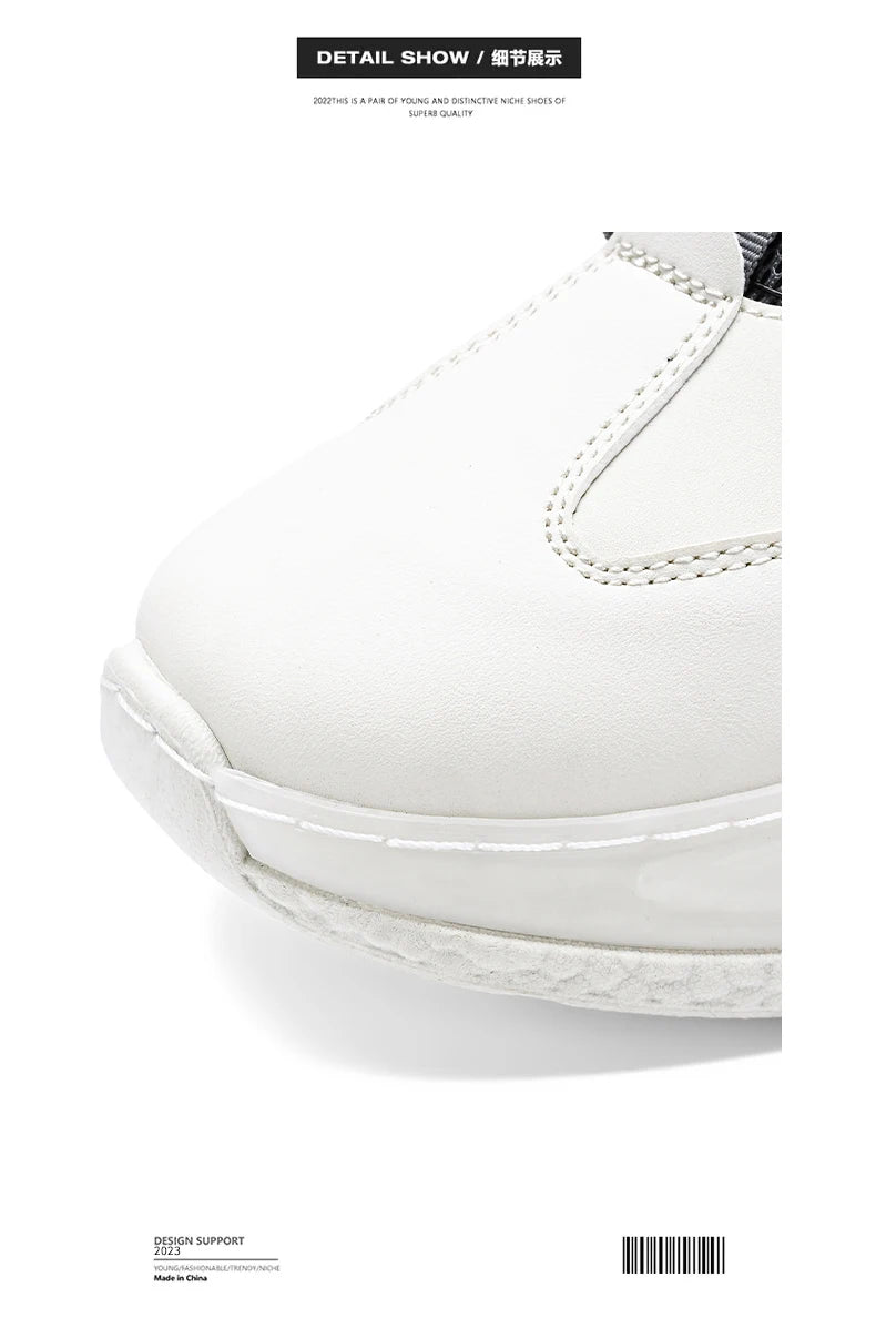 Mens Sneakers with Rotating Buckle Comfy Non Slip Lace up Durable Shoes for Mens Outdoor Activities.