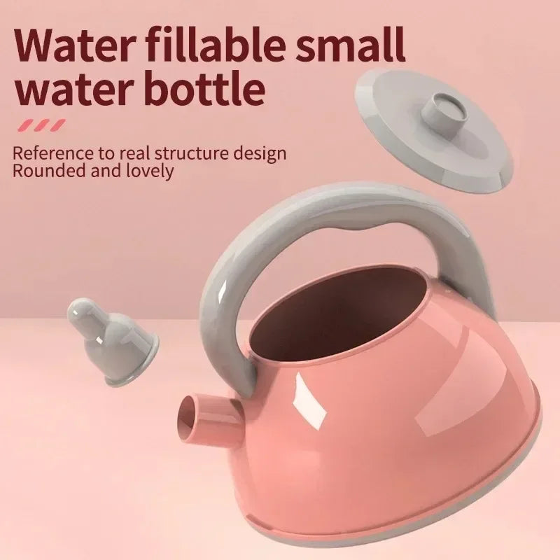 Kids Kitchen Toys Set 92/86/69/59PCS Play Kitchen Accessories Kit with Play Pots Pretend Food Cooking Toy Toddler Girls Boy Gift.