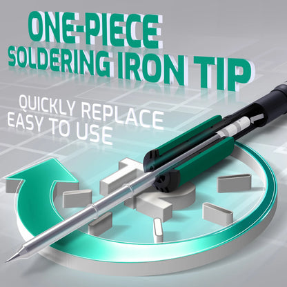 YIHUA 902D-IV Lötstation 775 W 2 in 1 Heißluft-Lötkolben-Rework-Station mit T12-Eisenspitze, Display, Schweißreparaturwerkzeuge