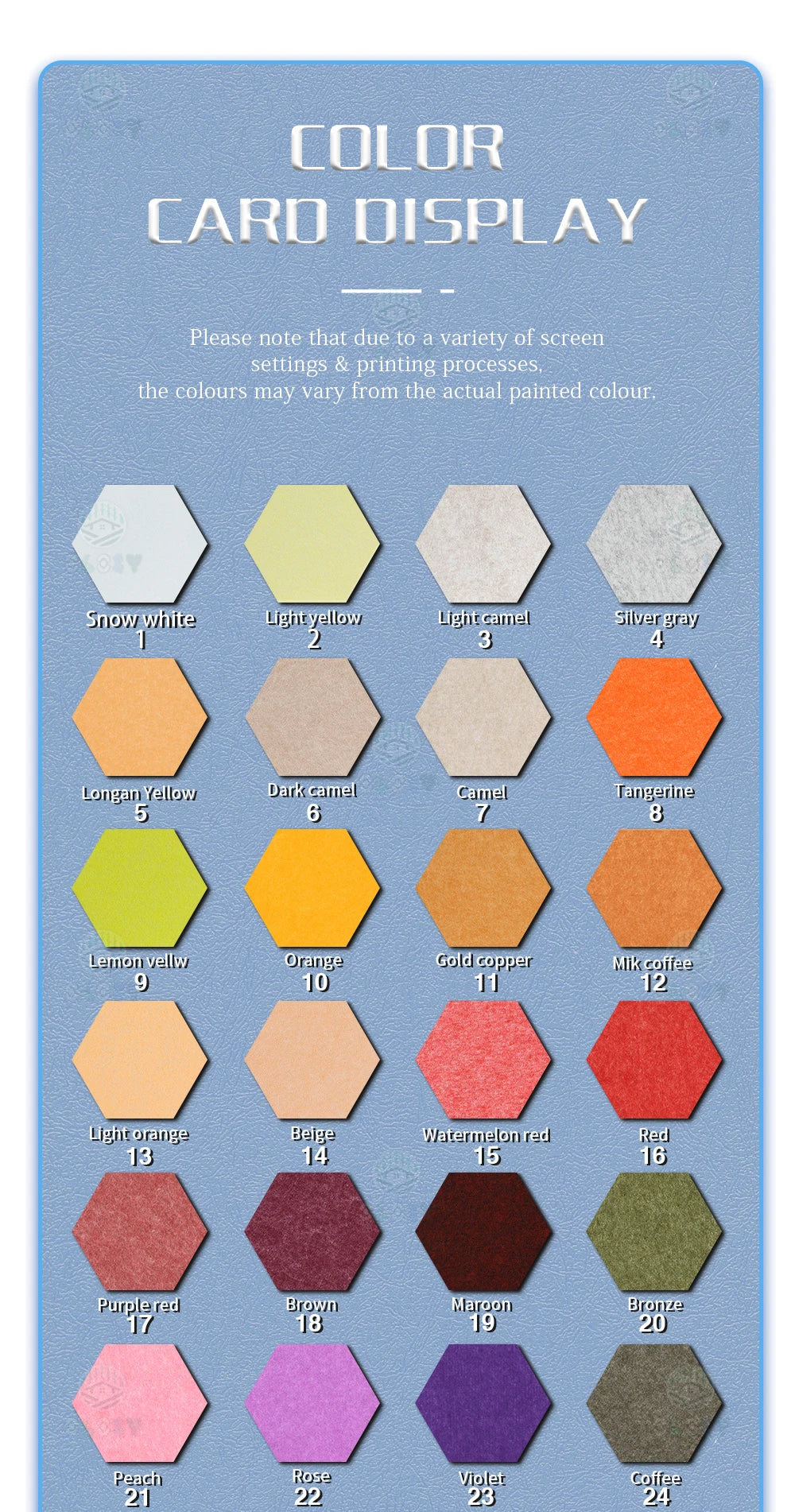 Sound Absorbing Wall Panels Hexagon 6 Pcs Bedroom Acoustic Insulation Sound-absorbing Panels Decor Acoustic Absorption Panel