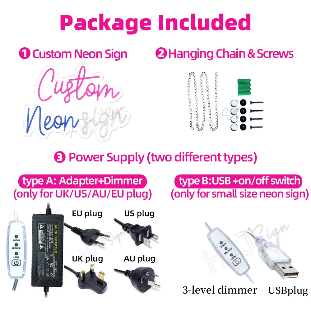 Benutzerdefinierte Neon Zeichen LED Vorname Licht Kinder Name Neon personalisierte Zeichen Teenager Zimmer Dekor Neon Led Lampe für Schlafzimmer Wand Dekor.