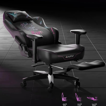 Gaming-Stuhl mit langer Rückenlehne, mobil, bequem 
 Hochwertiger europäischer Ästhetikstuhl, bequem, ergonomisch 
 Silla Gamer-Möbel