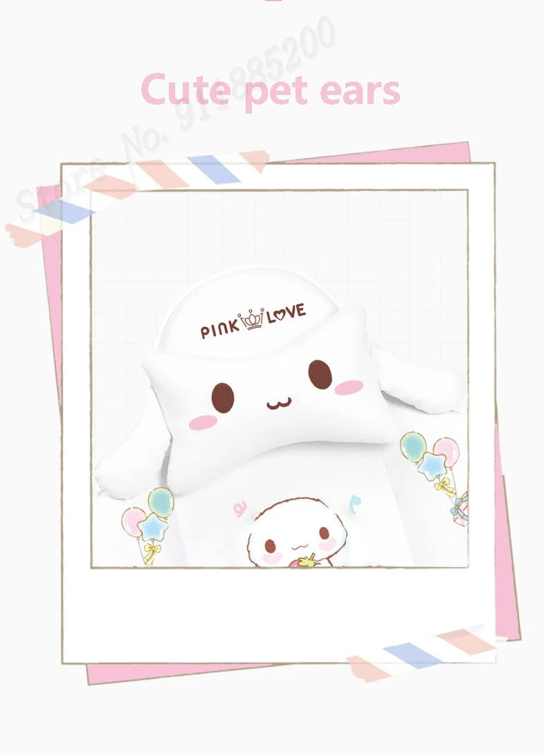 2025er Computerstuhl mit rosa und weißen Buchstaben für Mädchen, Wohnzimmer, Arbeitszimmerstuhl, anhebbarer, drehbarer Gaming-Stuhl, Promotion, Silla Gamer