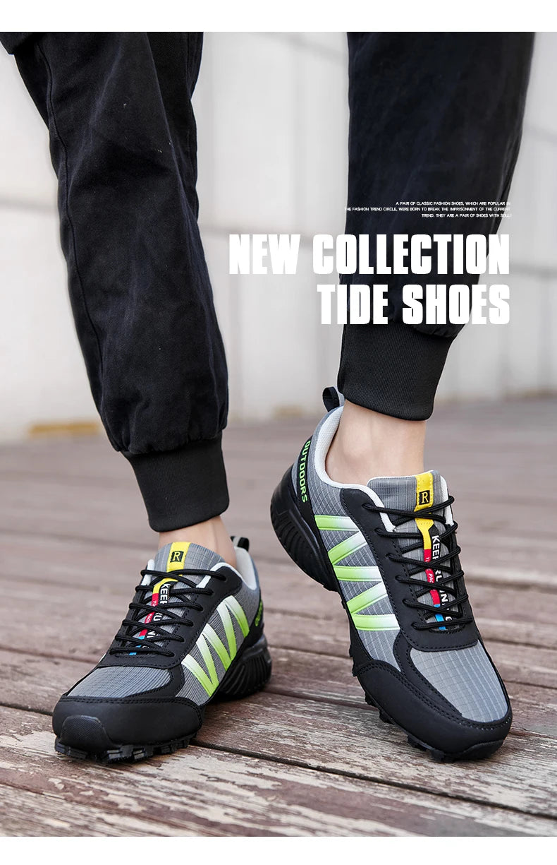 Wasserdicht Männer Wanderschuhe Outdoor Trainer Lace-up Klettern Schuhe Frauen Trekking Turnschuhe Wandern Jagd Taktische Turnschuhe.