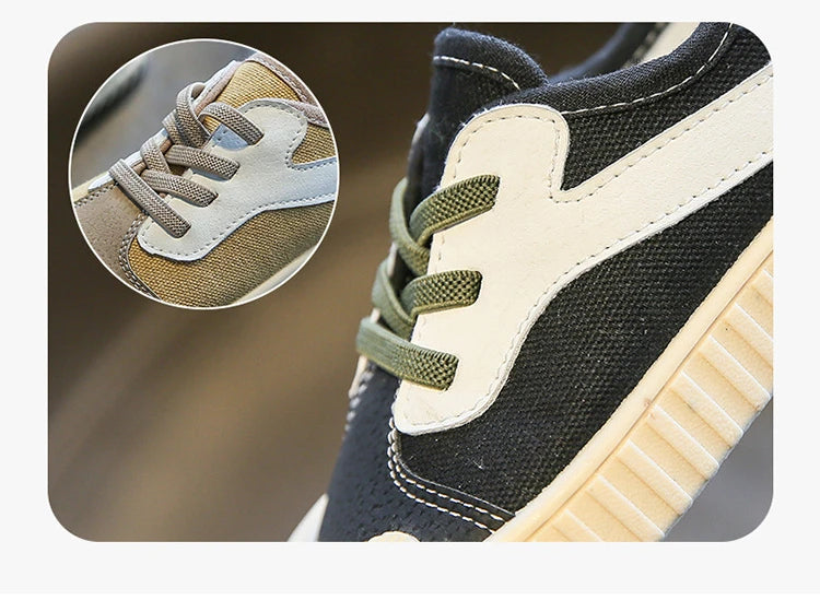 Kids Casual Shoes Boys Sneakers Girls Canvas Shoes Fashion Classic Breathable Soft Spring Autumn 2023 Brand New Children Shoes.