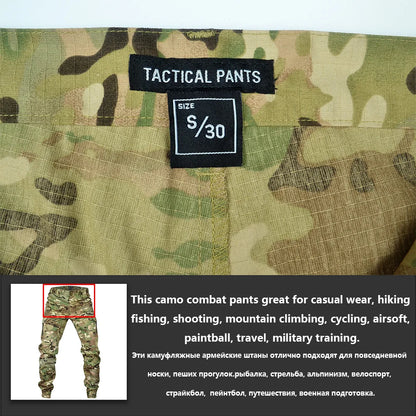 Mege Tactical Joggers Outdoor Ripstop Cargo Pants Working Clothing Hiking Lightweight Trousers Men's Streetwear.