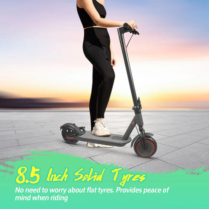 AOVOPRO HP07 Electric Scooter 600W Instantaneous Maximum Power 31KM/H 36V10.5Ah 35KM with Turn Signal Shock Absorption EScooter.