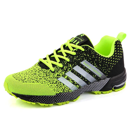 New fashionable plus-size men's casual sports shoes, walking and running shoes, tennis vulcanized men's shoes
