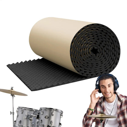 1Pc Acoustic Foam Self-adhesive Egg Sound Insulation Panels High Density for Studio KTV Office Wall Panels