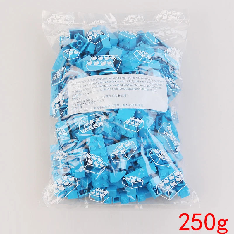 250/500/700 1000 Pcs Pieces Replacement Parts DIY Classic Brick Blocks Building Xmas Gift Creative Moc Sets City Brinquedos
