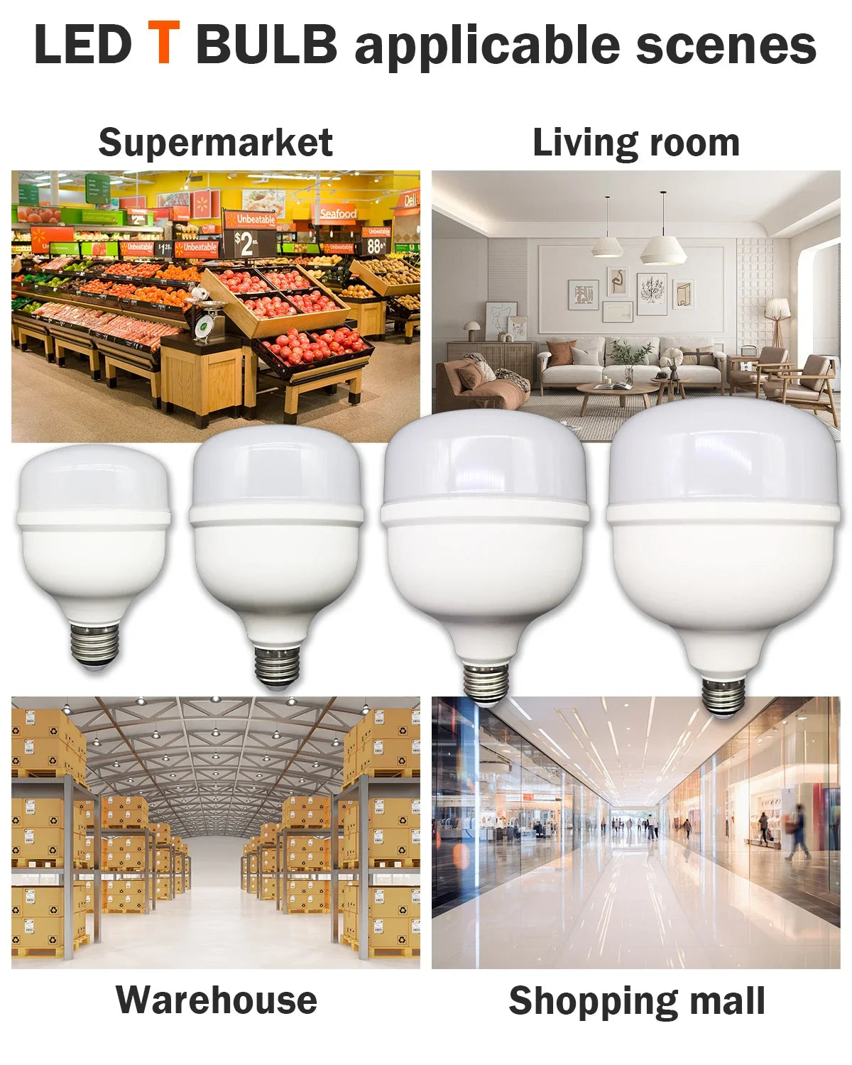 1-5 stücke 50 W 5000lm Super Helle Led-lampe AC 110 V 220 V E27 LED Lampe Lampada LED Licht Bombilla Beleuchtung Lampe für Home Wohnzimmer.
