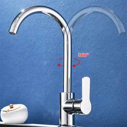 Kitchen Sink Faucet Wash basin Faucet Single Handle Stainless Steel Hot And Cold Mixer Water Tap Deck Mounted Bathroom Faucet