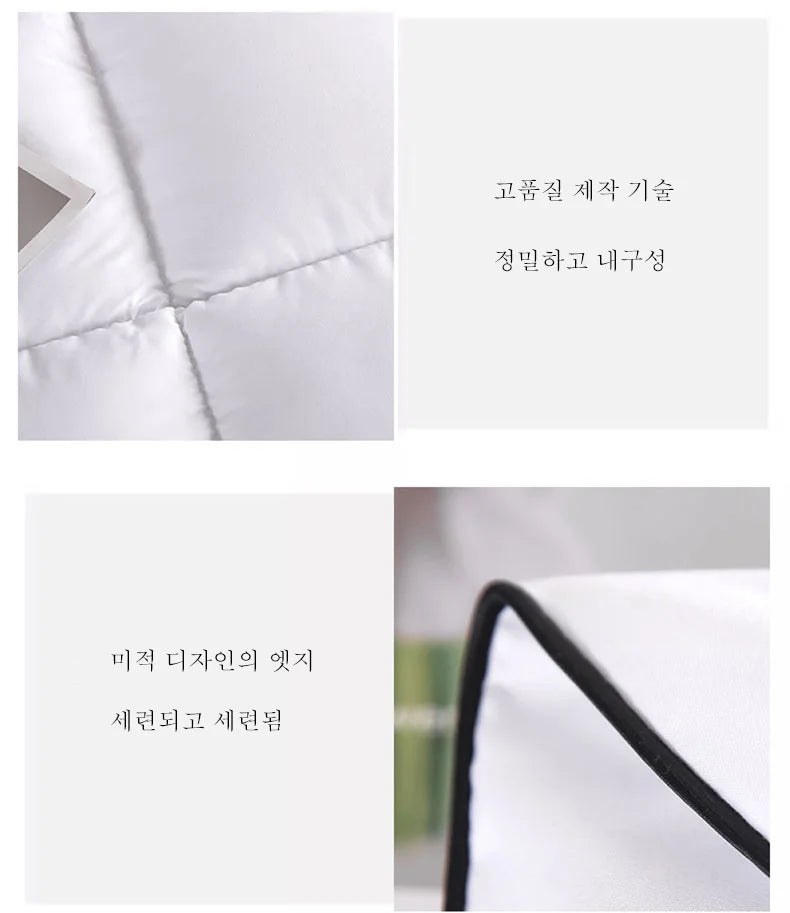 hotel style Comforter Queen KingLightweight fluffy comfortable and breathable soft winter quilt very warm 220x240 Quilts  - et.