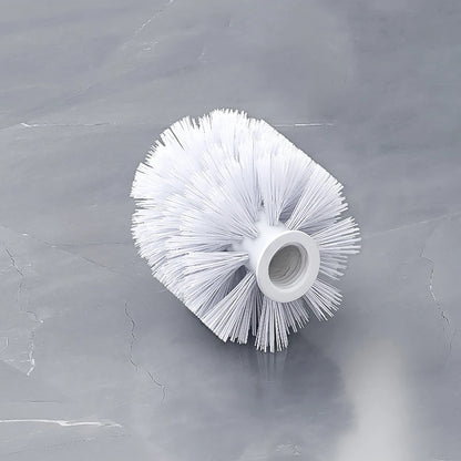 1 Stück weiße und schwarze Kopf Ersatz-Toiletten bürste-ideal für die Reinigung von Hygiene werkzeugen für die Badezimmer reinigung