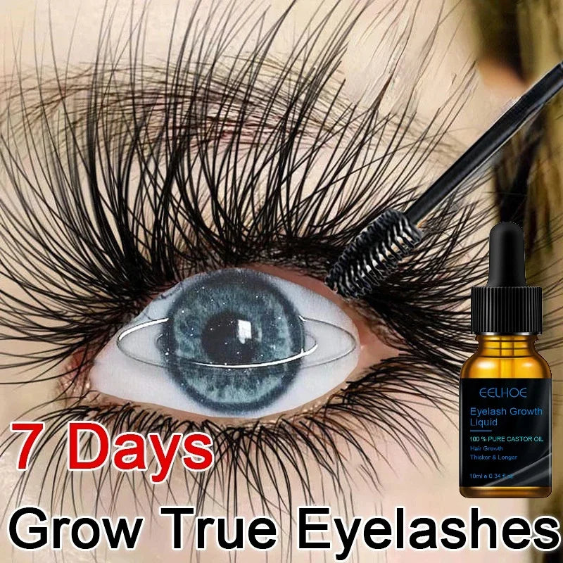 7Days Eyelash Fast Grow Serum Lengthen Thicken Natural Curl Enlargement Voluminous Eyelash Growth Natural Eyelashes Growth Serum.