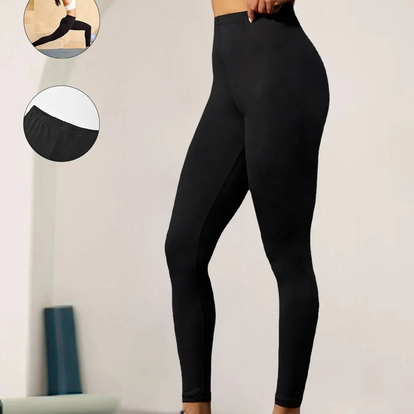 5PACK Super Soft Fleece Lined Leggings Women, Workout Yoga Running Thermal Warm Pants For cold winter.