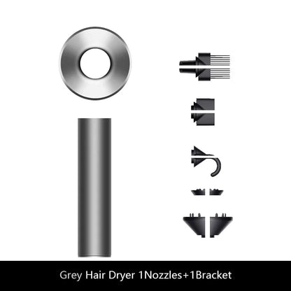 Professional Ionic Hair Dryer with Anion Technology, Hot/Cold Air, Lightweight 5 in 1 Styling Tool for Easy Blowouts