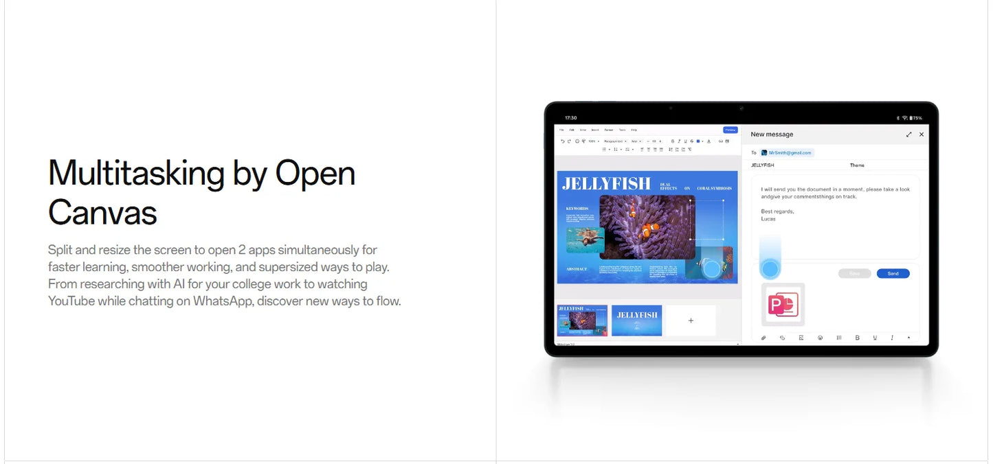 Global Version OnePlus Pad Lite Tablet 11-inch 90Hz LCD Eye Care Display MediaTek Helio G100 9340mAh Battery OxygenOS 15.0.1.