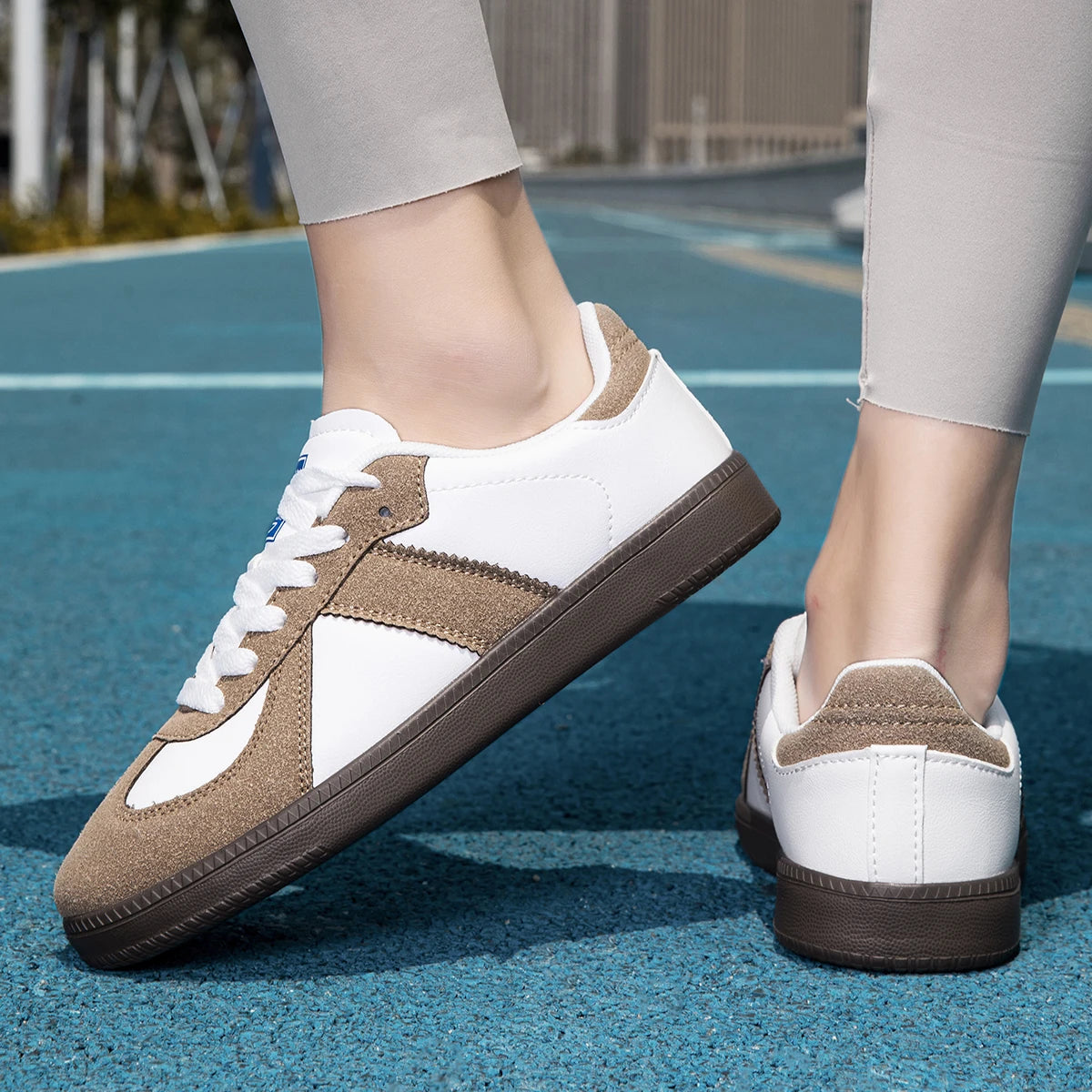 YRZL Womens Casual Shoes Unisex Sneakers Breathable Walking Shoes Men Non Slip Comfortable Lightweight Skateboard Shoes.