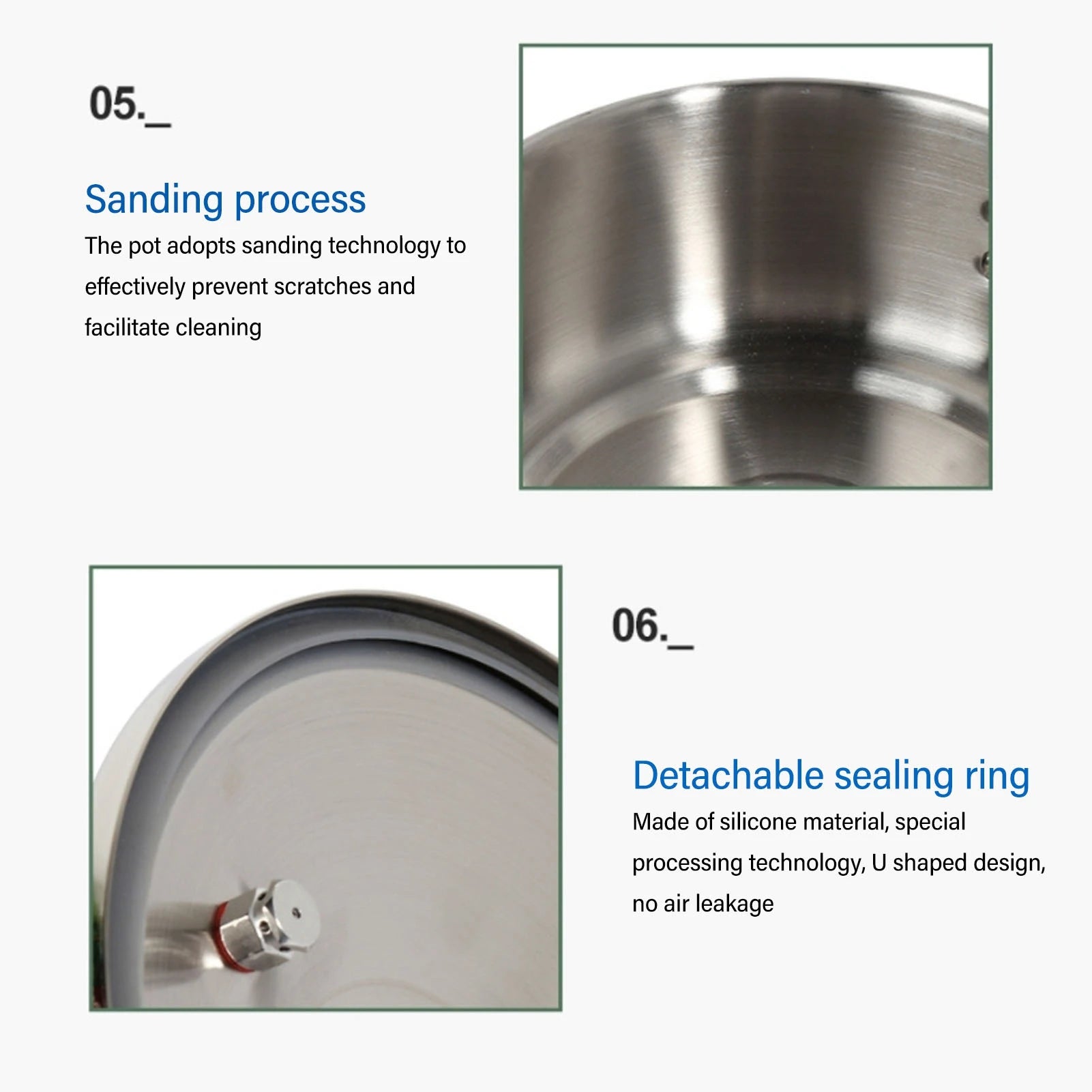 2L 2 Liter Stainless Steel Double Bottom Mini Pressure Cooker Canner For Gas Stoves Induction Stove Kitchenware Kitchen Supplies.