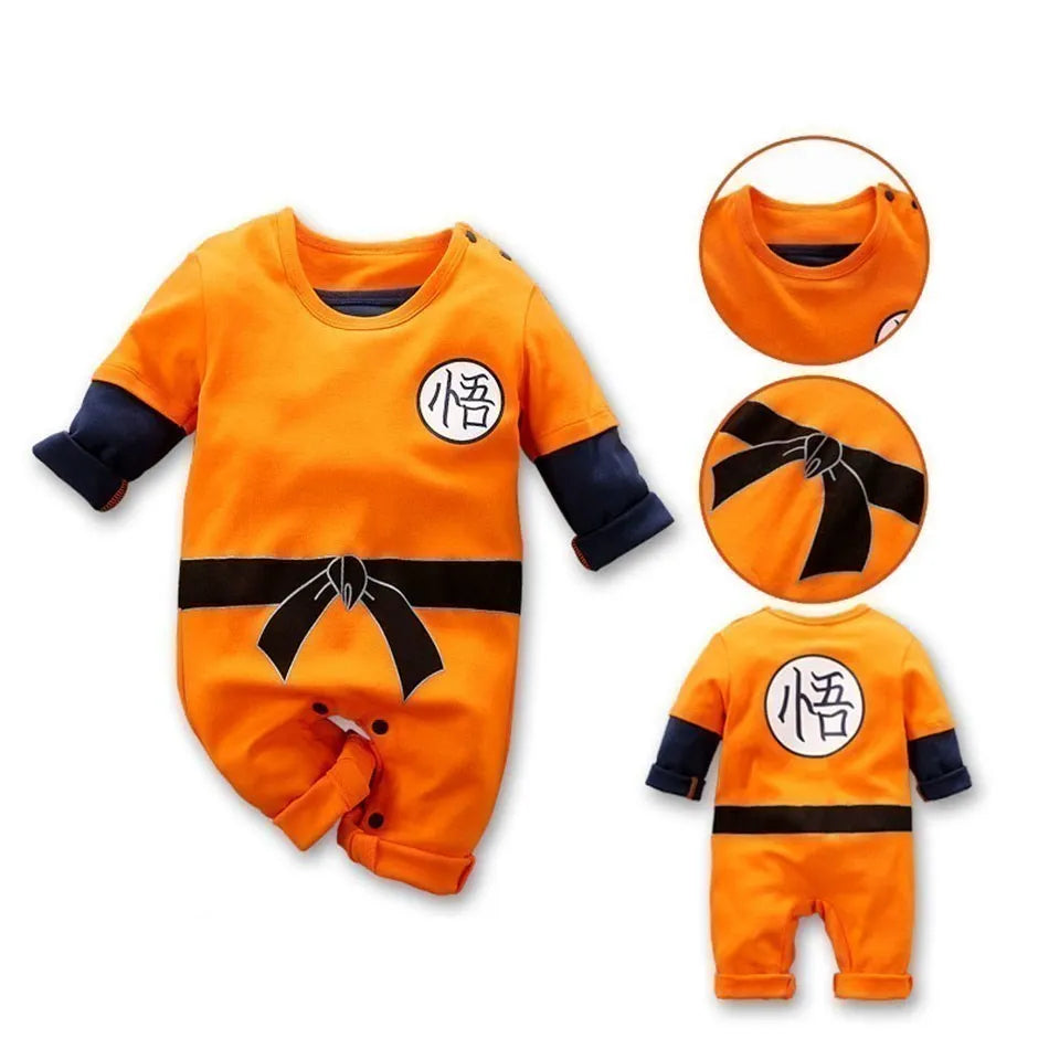 Baby Sommer kurz ärmel ige Baumwolle Anime Overall Jungen Mädchen Rollenspiel Kostüme Baby Kurzarm Body suits Kinder Stram pler.