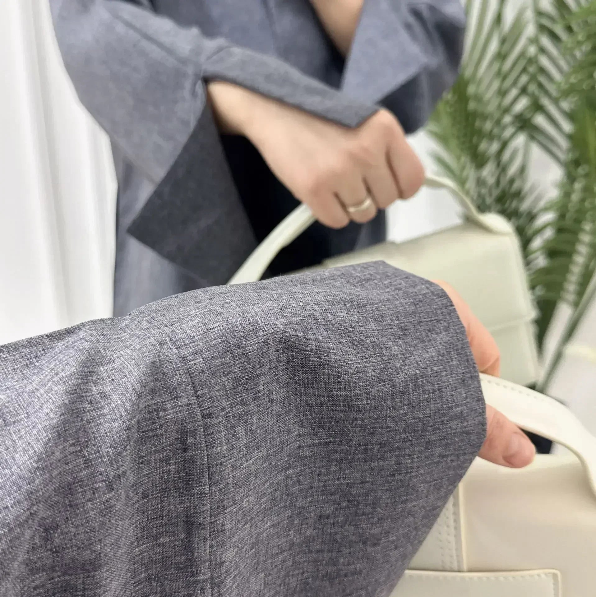 Plain Linen Closed Abaya Dubai Luxury Muslim Hijab Dress Turkey Casual African Dresses Abayas for Women Ramadan Eid Islam Kaftan.