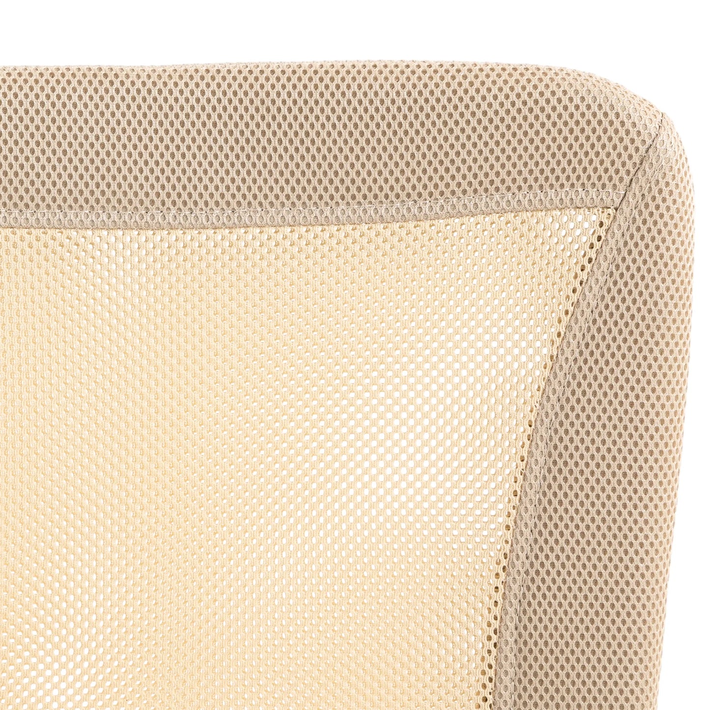 Vinsetto Mesh-Bürostuhl mit verstellbarer Höhe 43X56X90-100 cm Beige