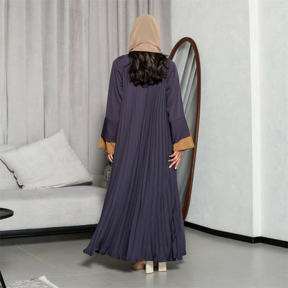Ramadan Abayas For Women Eid Open Kimono Abaya Damen Dubai Muslim Kaftan Dress Islam Clothing Kebaya Caftan Marocain Robe Femme.