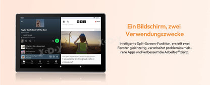 XGODY Newest P60 PRO Tablet Android 15 24GB(8+16)+256GB Octa core Dual SIM 4G LTE Free Keyboard Case/Charger 10.1 inch 8000mah.